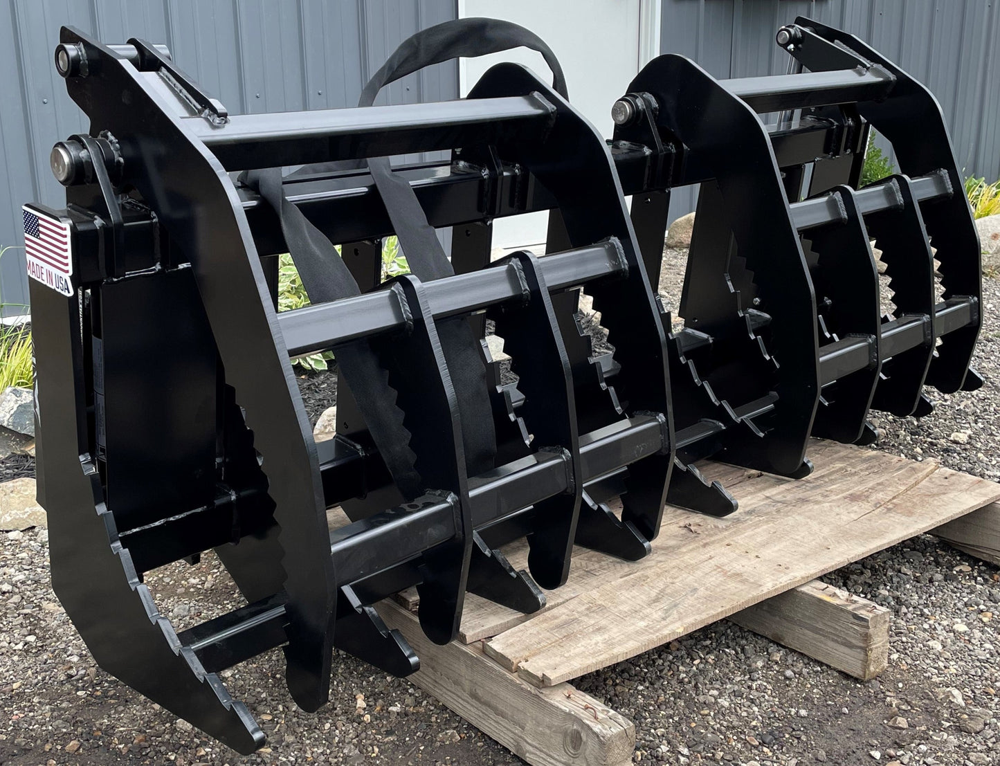 Loader Tractor Mini Root Grapple