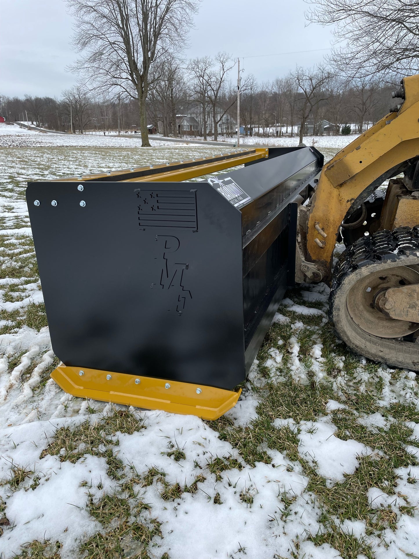 Mini Skid Steer Snow Pusher
