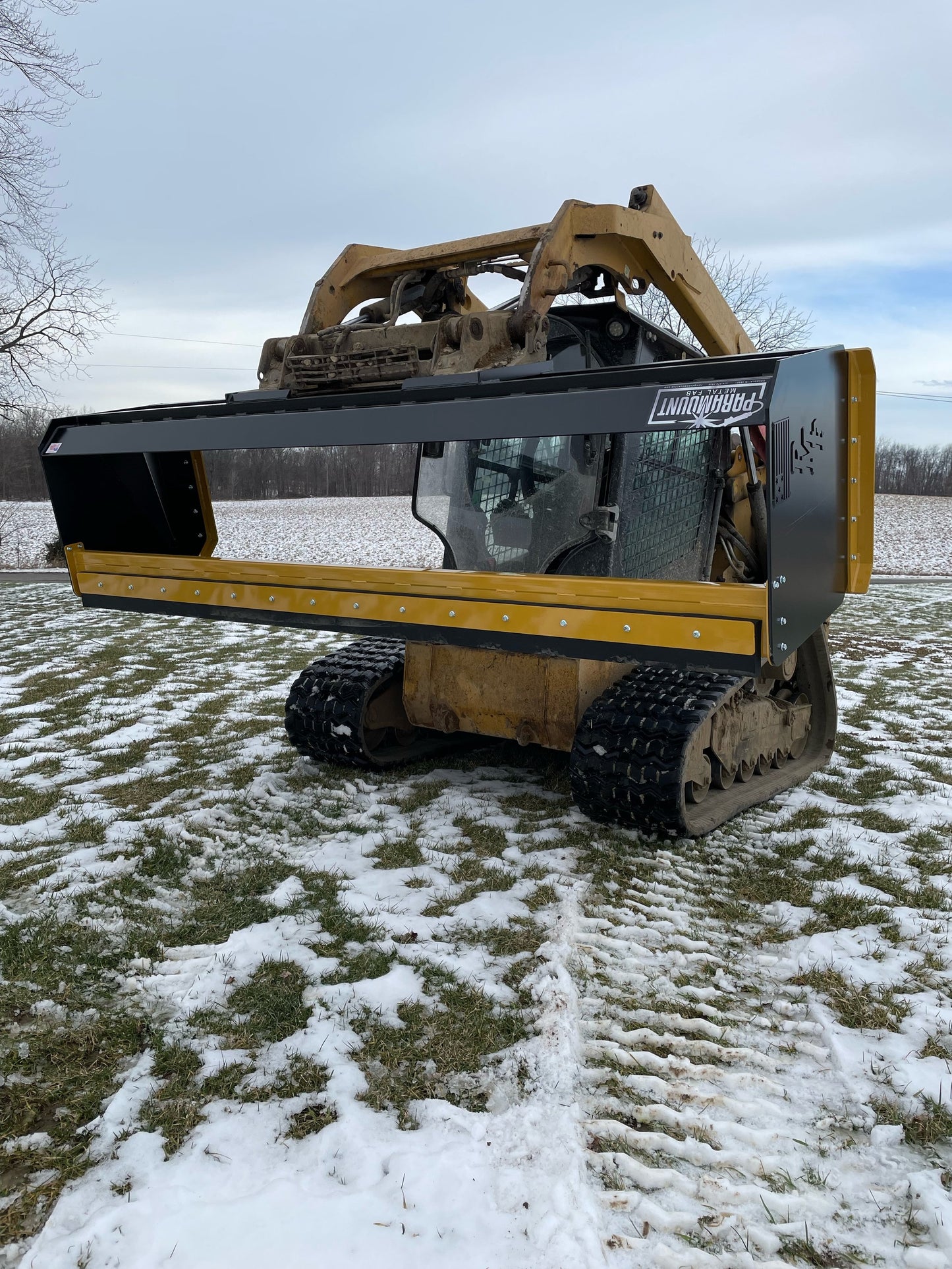Skid Steer Snow Pusher