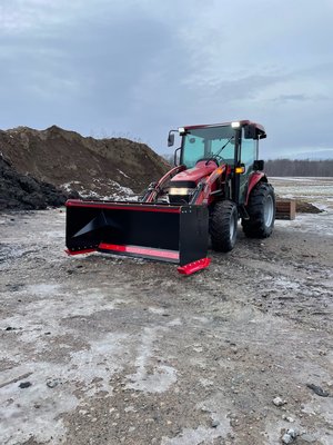 Mini Skid Steer Snow Pusher