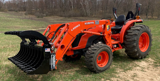 Loader Tractor Mini Root Grapple