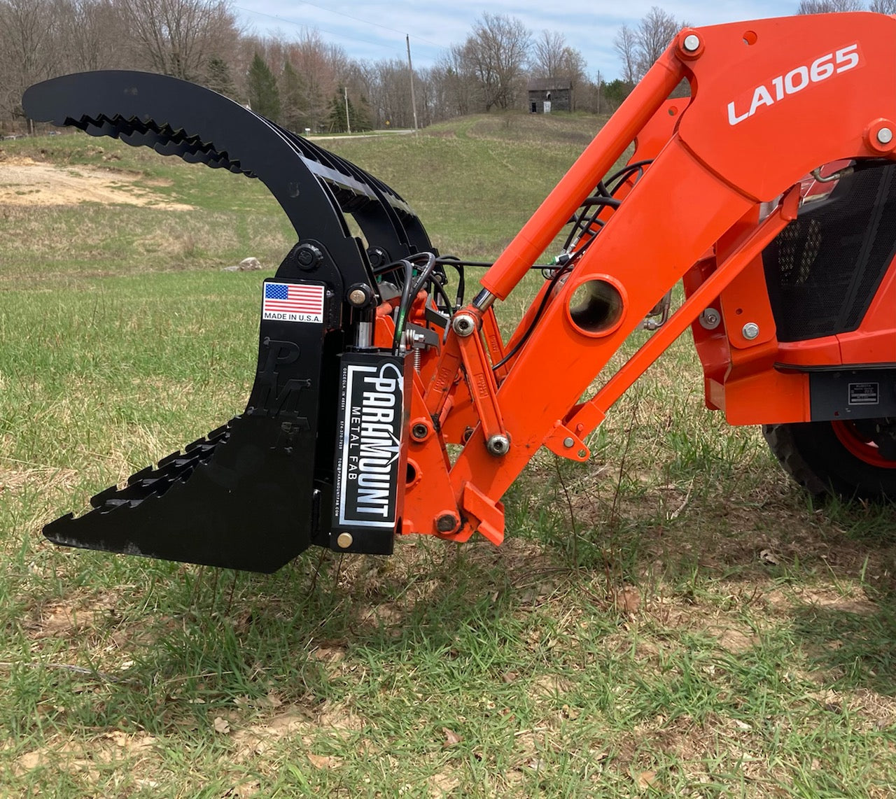 Loader Tractor Mini Root Grapple
