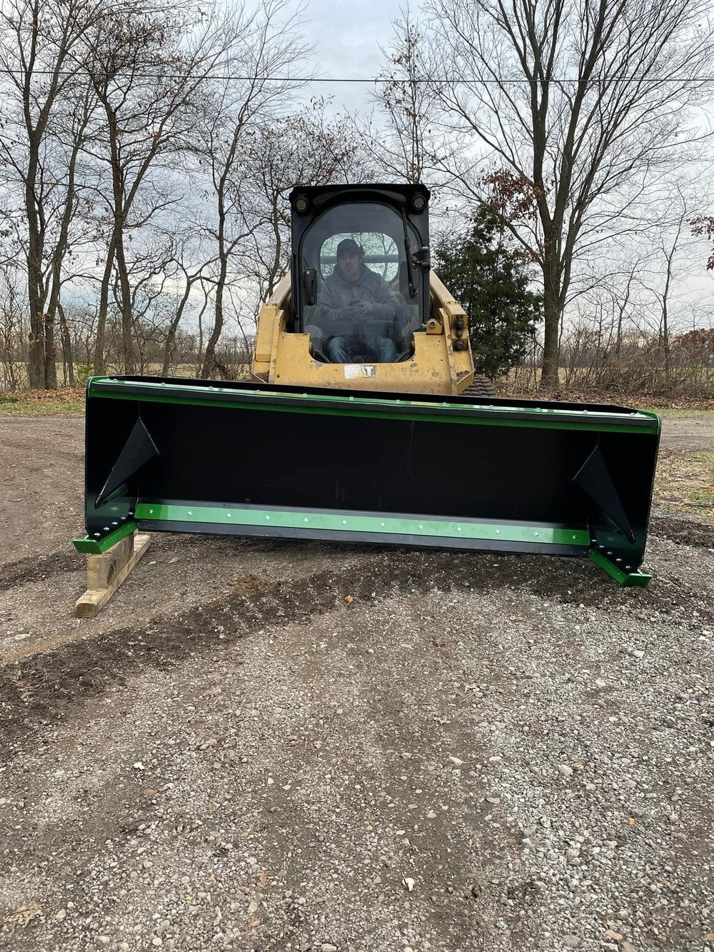 Loader Tractor Snow Pushers